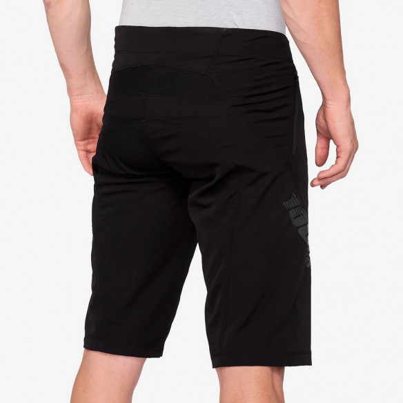 Pantalon Corto 100x100 Airmatic Shorts Negro